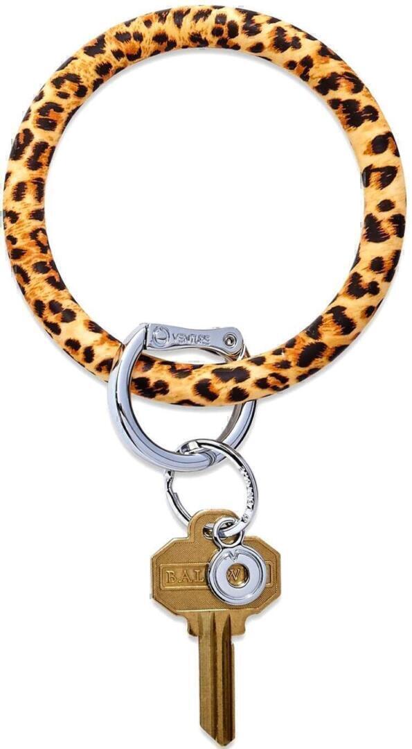 Big Silicone Key Ring (Cheetah) | style