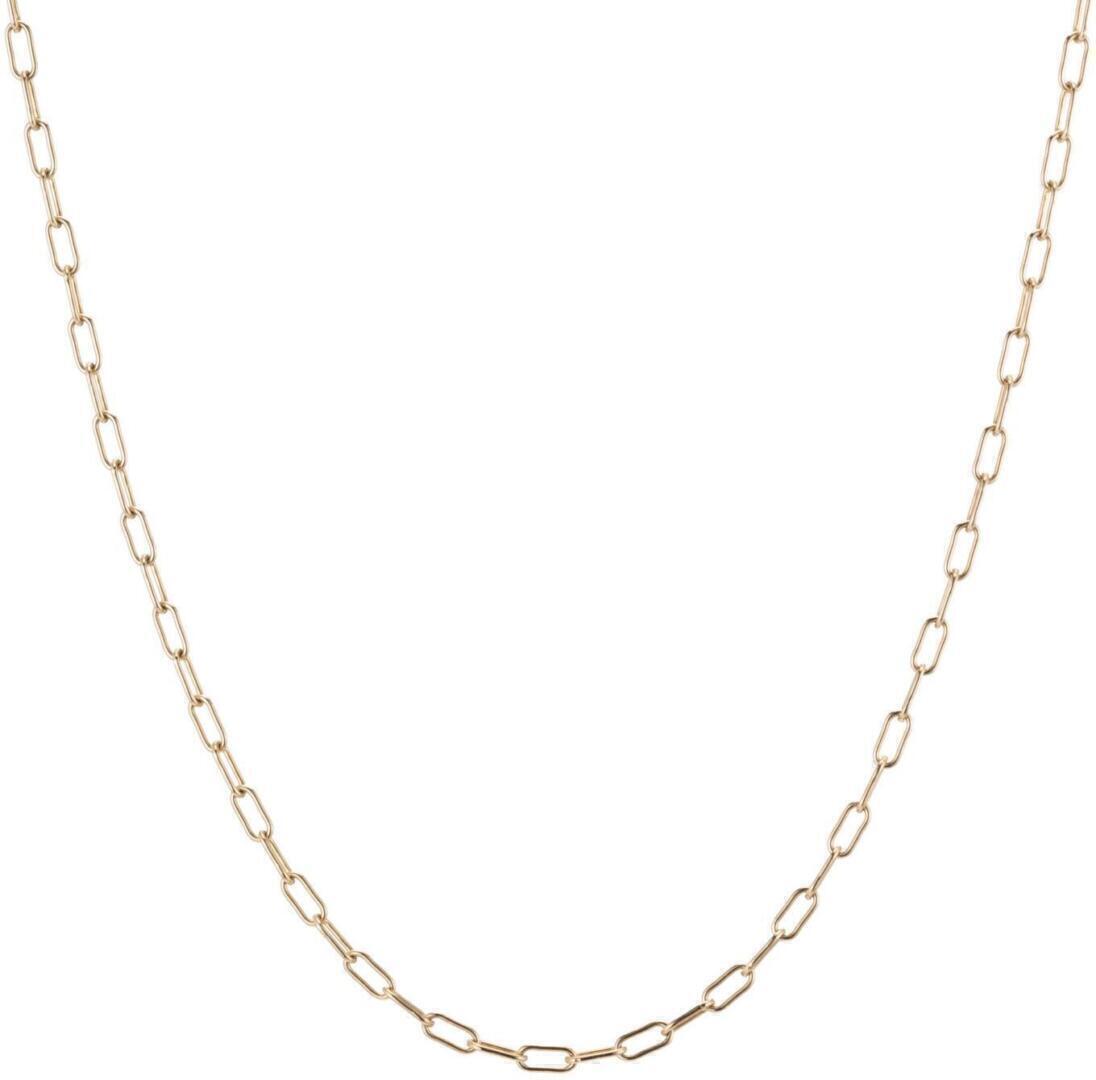 aligracejewelry paperclipchain gold round