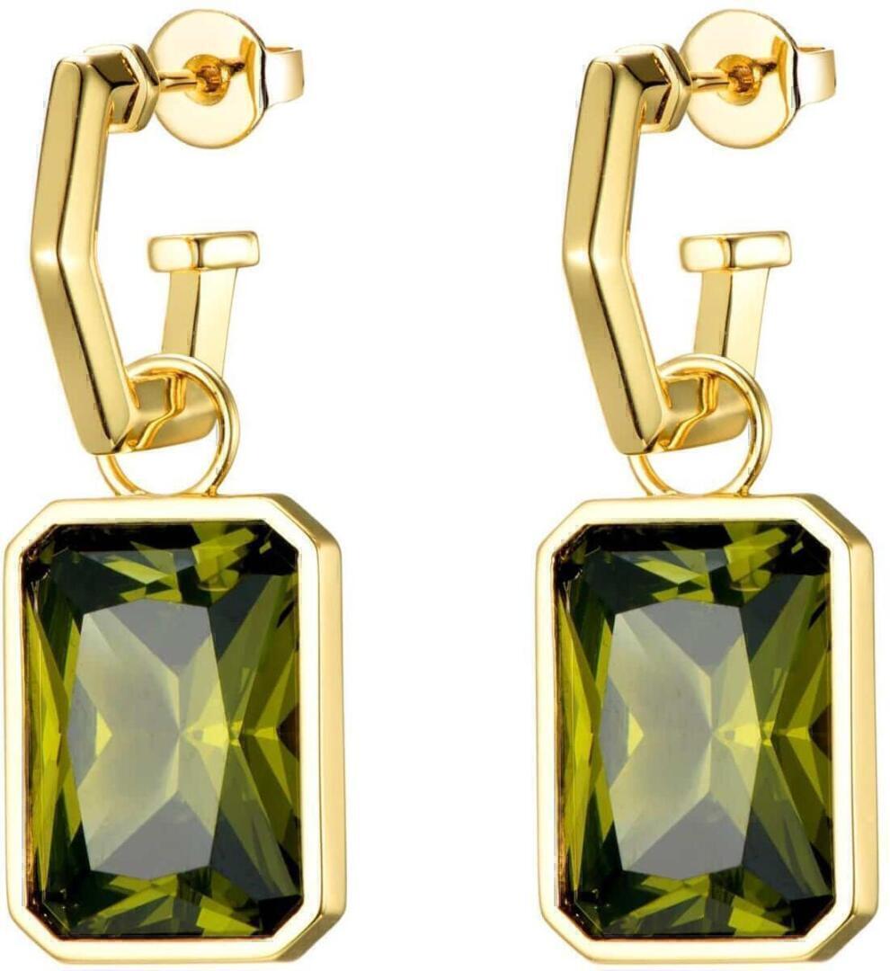 Volt Gemstone Earrings (Peridot) | style