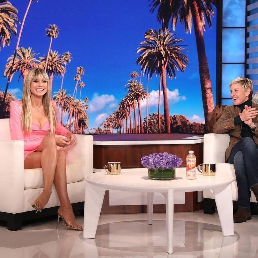 Heidi Klum - The Ellen Show | Heidi Klum style