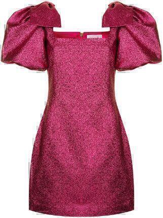 Brillare Mini Dress (Fuchsia) | style