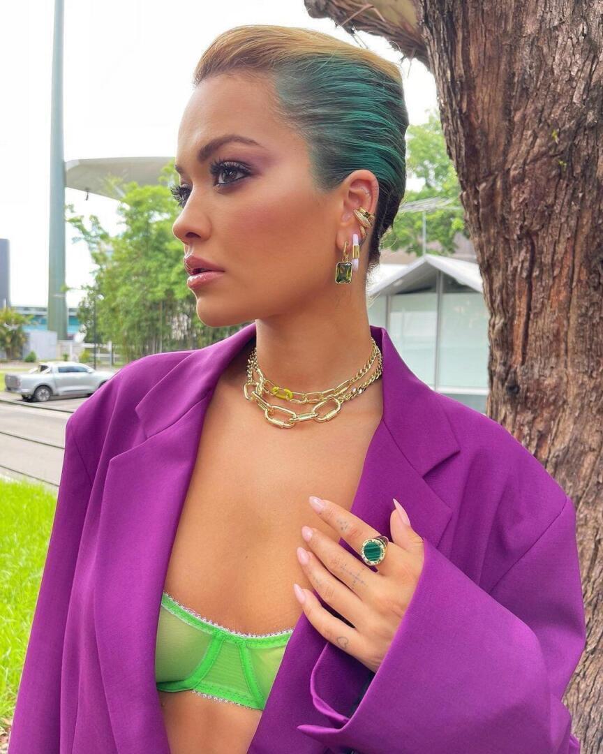 Rita Ora - Instagram post | Mary Fitzgerald style
