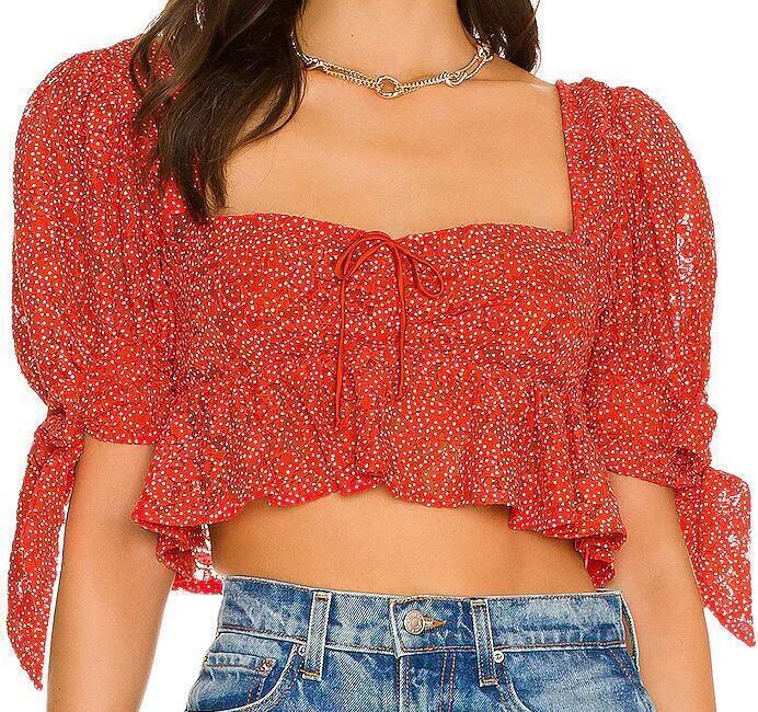 Leila Top (Red) | style