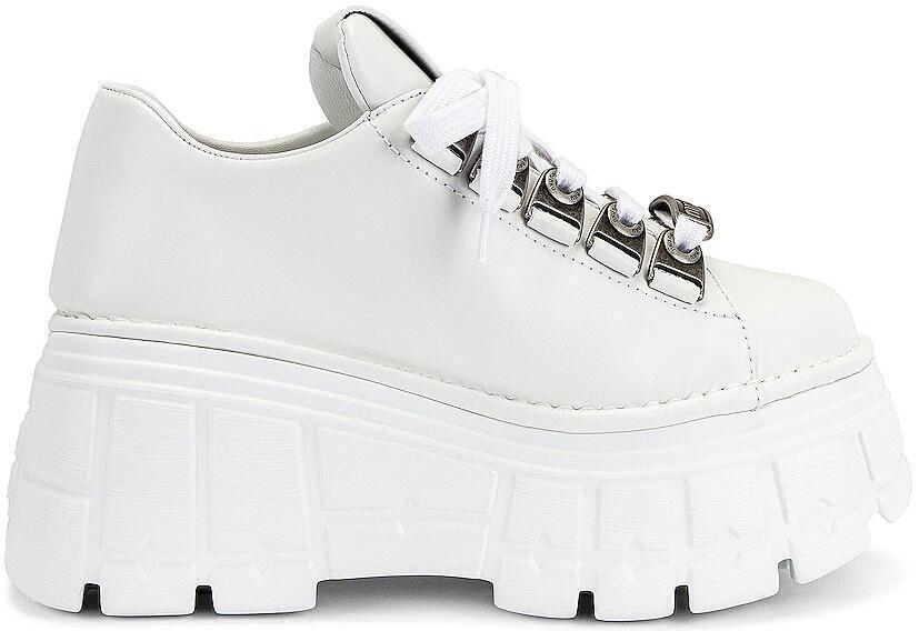 miumiu platformsneakers bianco white