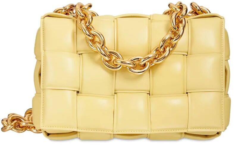 Cassette Bag (Butter Gold Padded Chain) | style