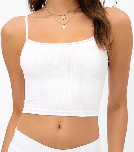 Meg Bikini Top (Optic White) | style