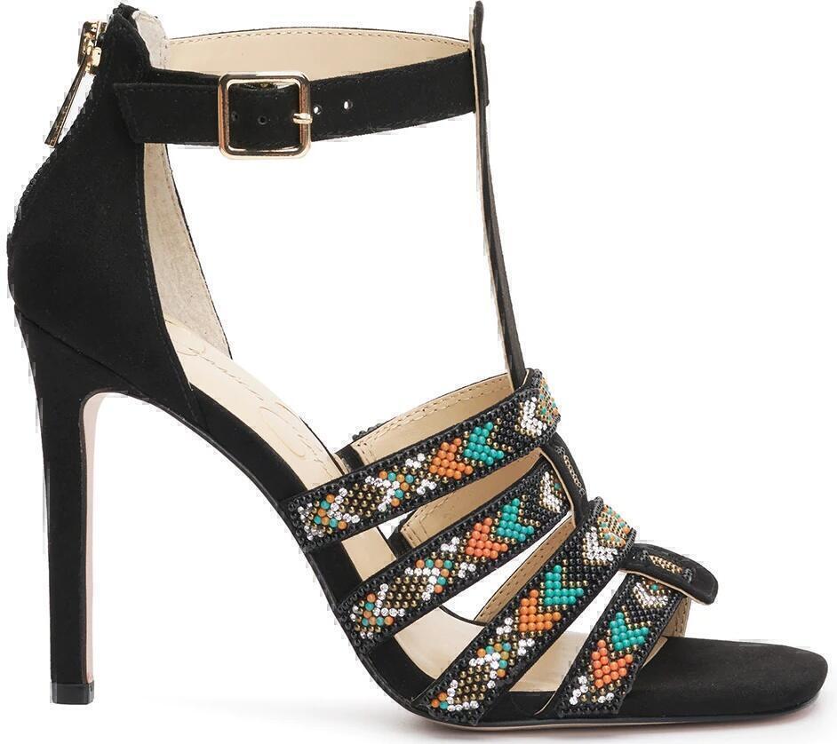 Oprina Heel Sandal (Black) | style