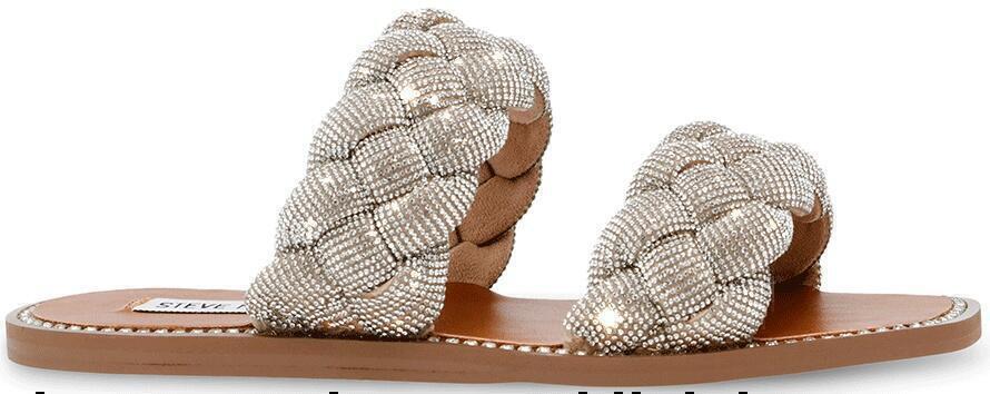 Newbie Flat Sandals (Rhinestones) | style