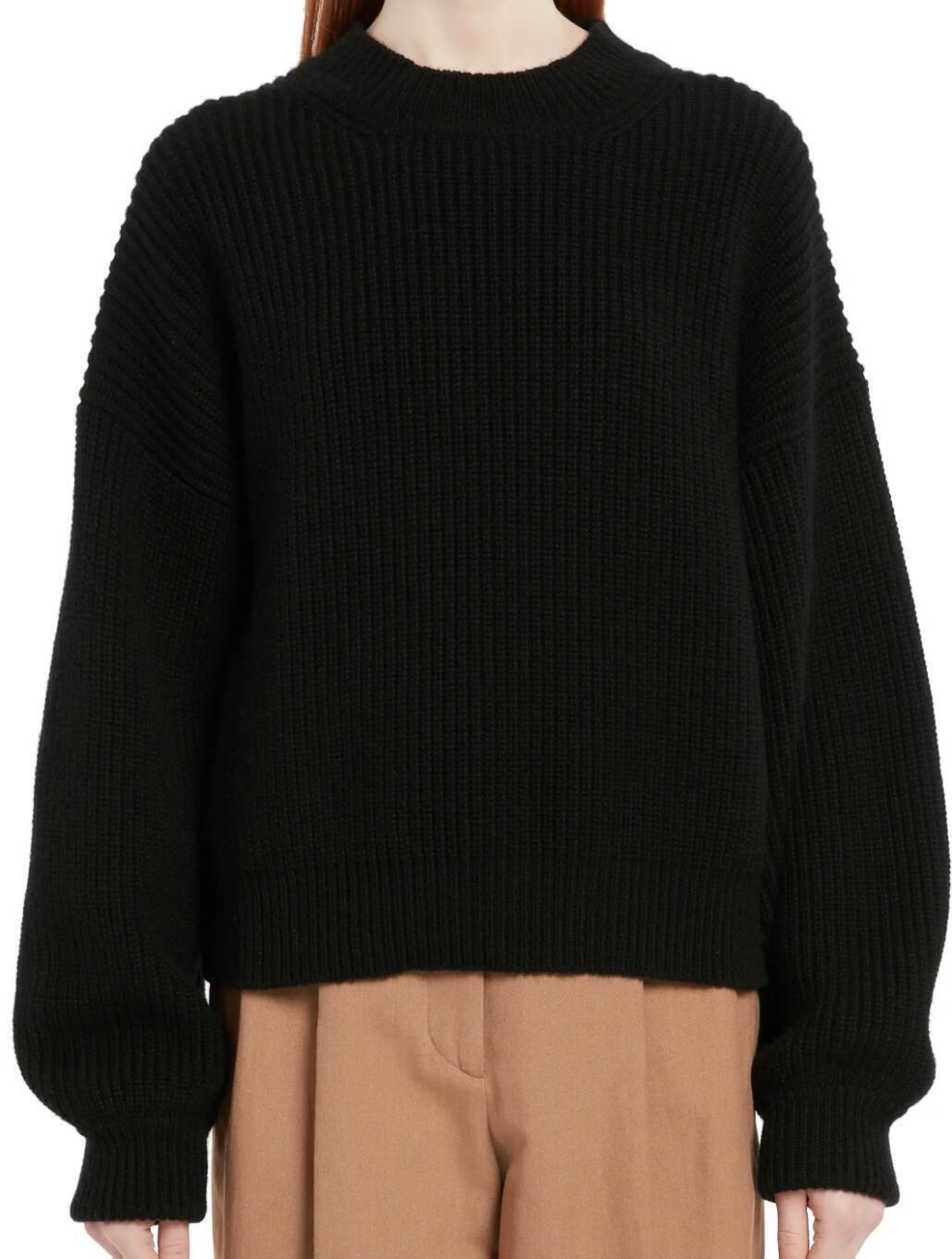 therow gaiolasweater black cashmere