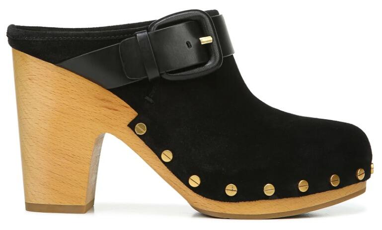 Dacey Clogs (Black Suede) | style