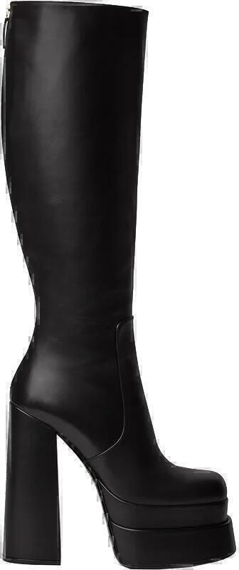 versace boots black
