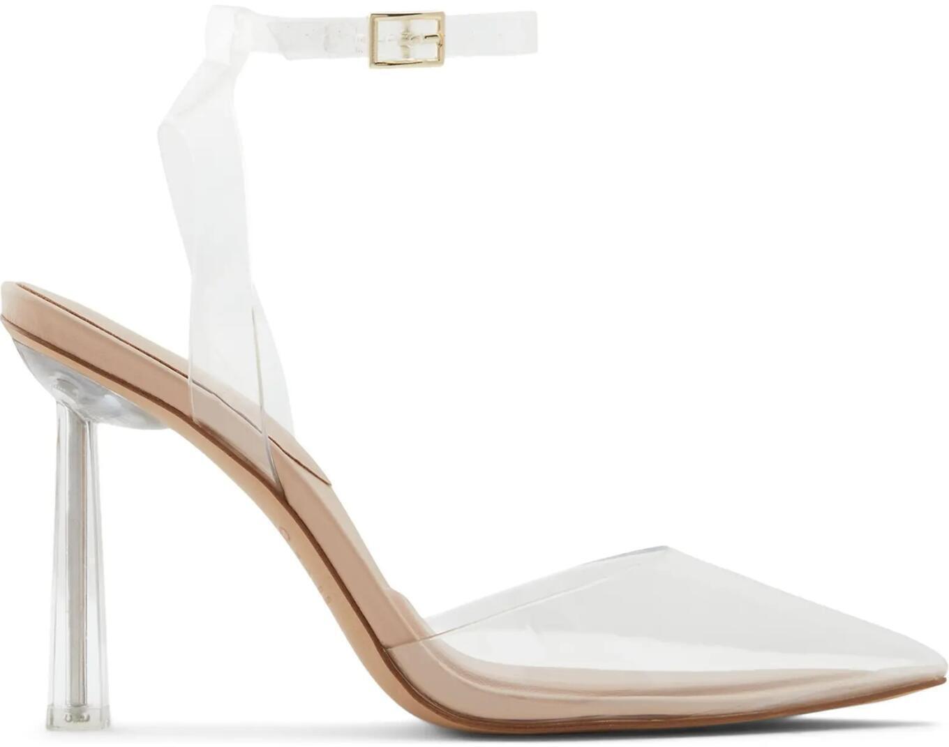 Solara Heel Sandals (Clear) | style