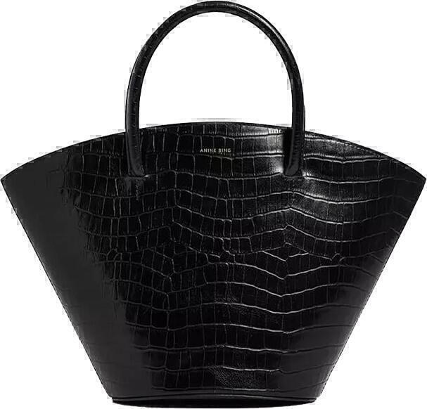 Mini Holland Bag (Black Embossed) | style