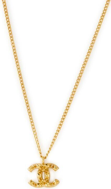 Spike CC Necklace (Gold) | style