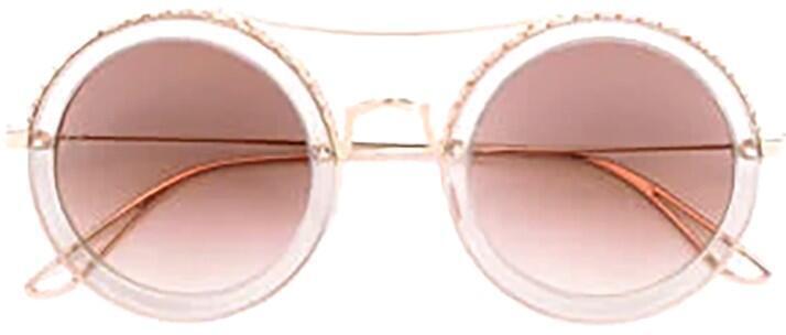 eliesaab sunglasses pink