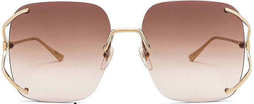 Sunglasses (Gold/ Brown Gradient, GG0646) | style