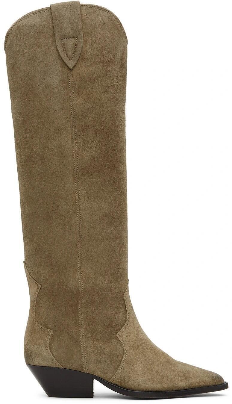 Denvee Boots (Taupe Suede) | style