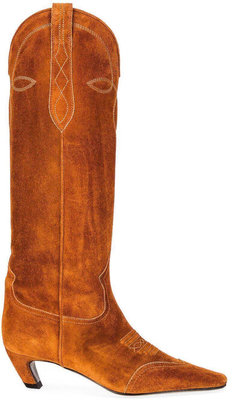 Dallas Boots (Caramel Suede | style