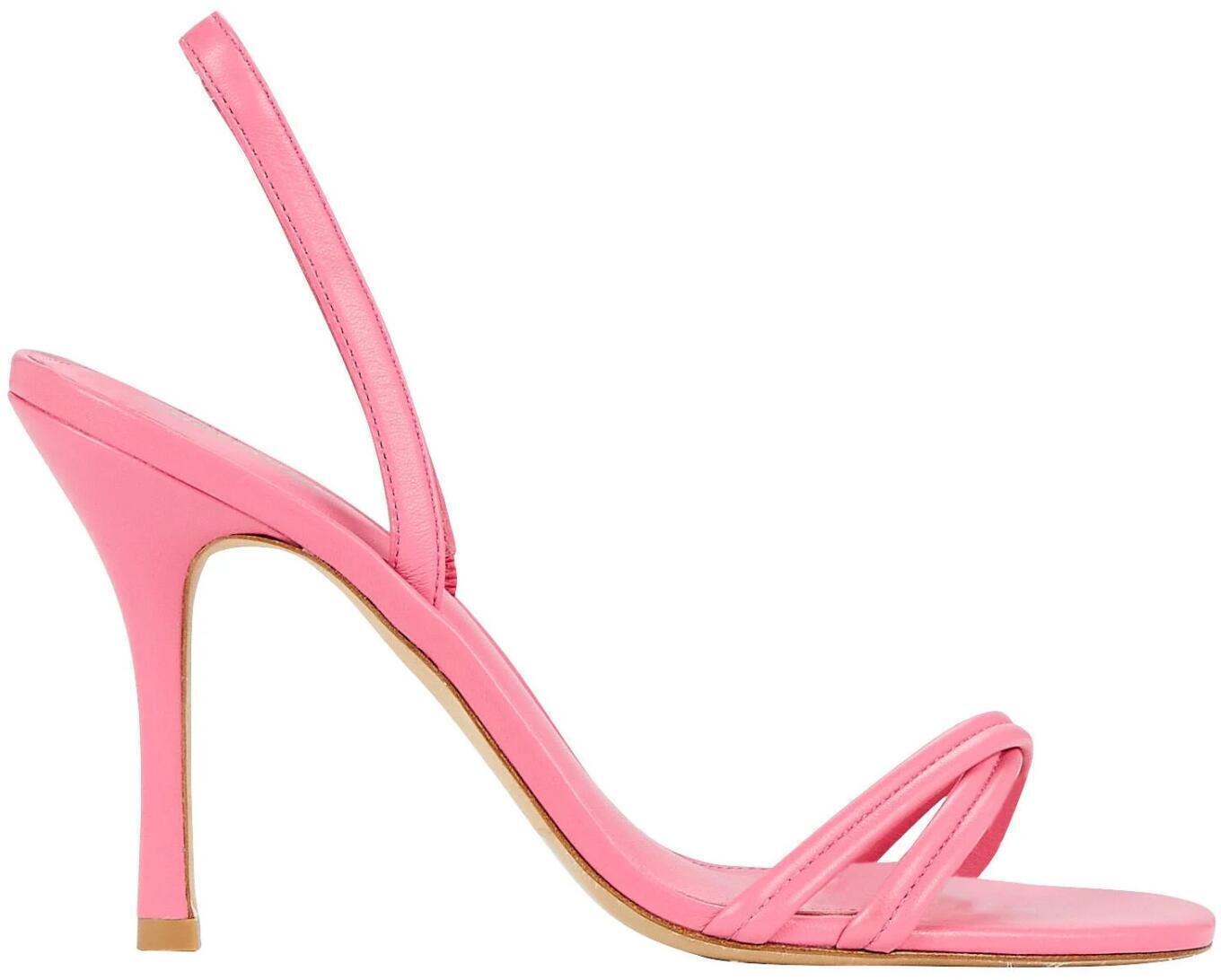 Annie Heel Sandals (Pink) | style