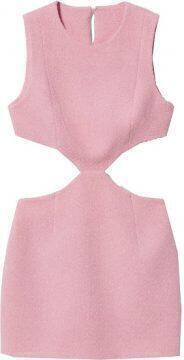 Mini Dress (Pastel Pink Tweed) | style