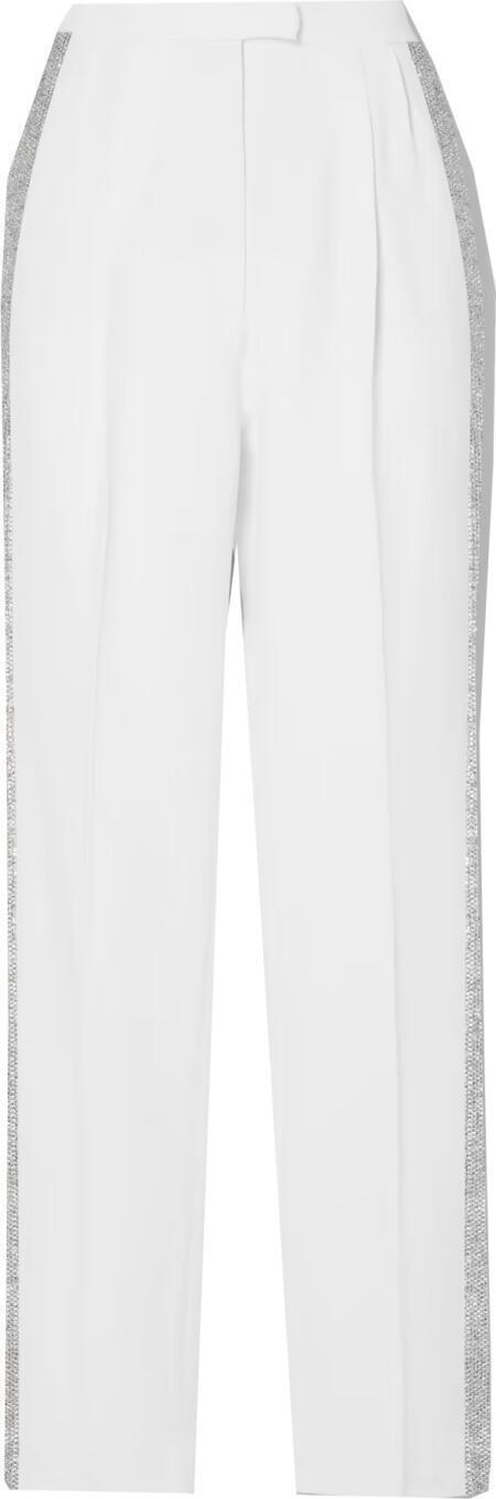 Crepe Pants (Optic White Crystal) | style