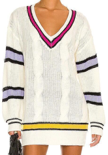 Cassandra Sweater Dress (Cream) | style