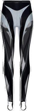 Reflective Spiral Leggings (Black/ Grey) | style