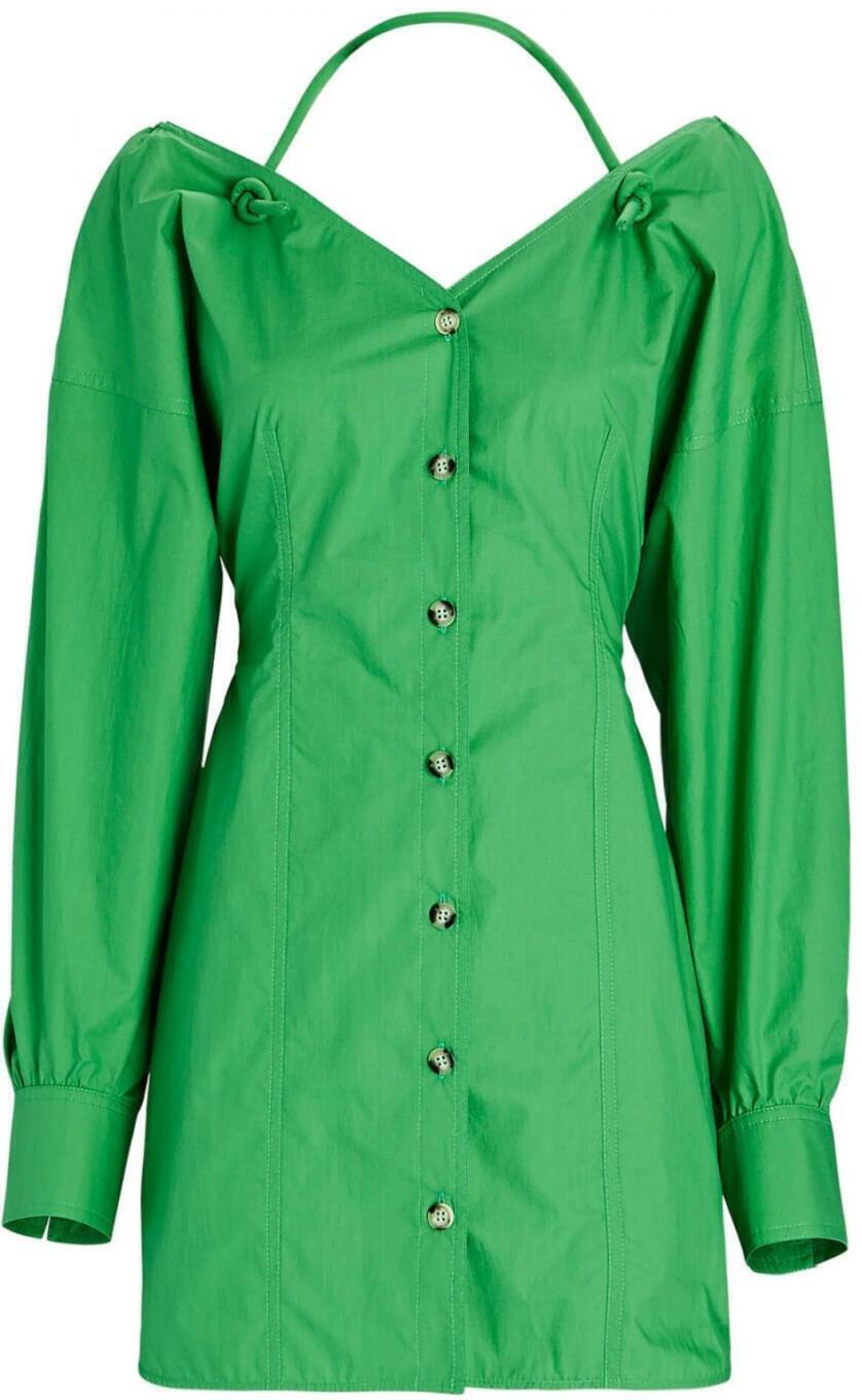 Alyssa Mini Dress (Green) | style