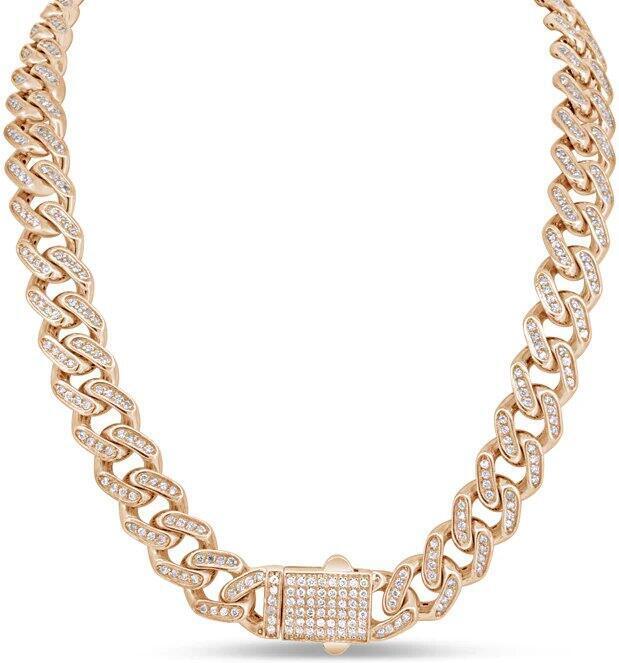 pashafinejewelry linknecklace diamond chain yellow gold