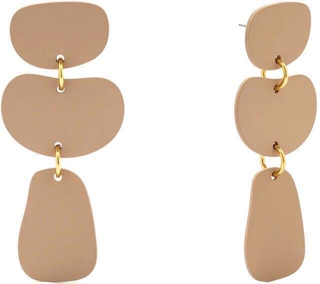 Nudist Earrings (Gold) | style
