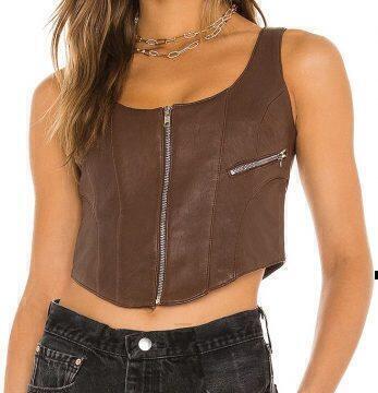 Moto Bustier (Mustang) | style