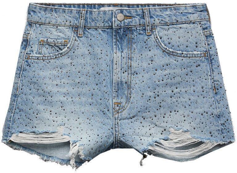 Shorts (Denim Rhinestone) | style