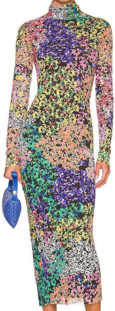 Laguna Midi Dress (Patchwork Floral) | style