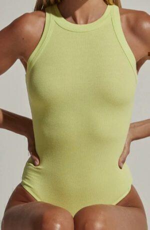 Kelly Bodysuit (Lemon) | style