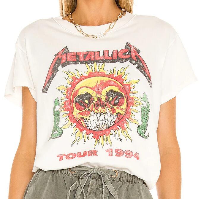 Metallica 1994 Tour Tee (Vintage White) | style
