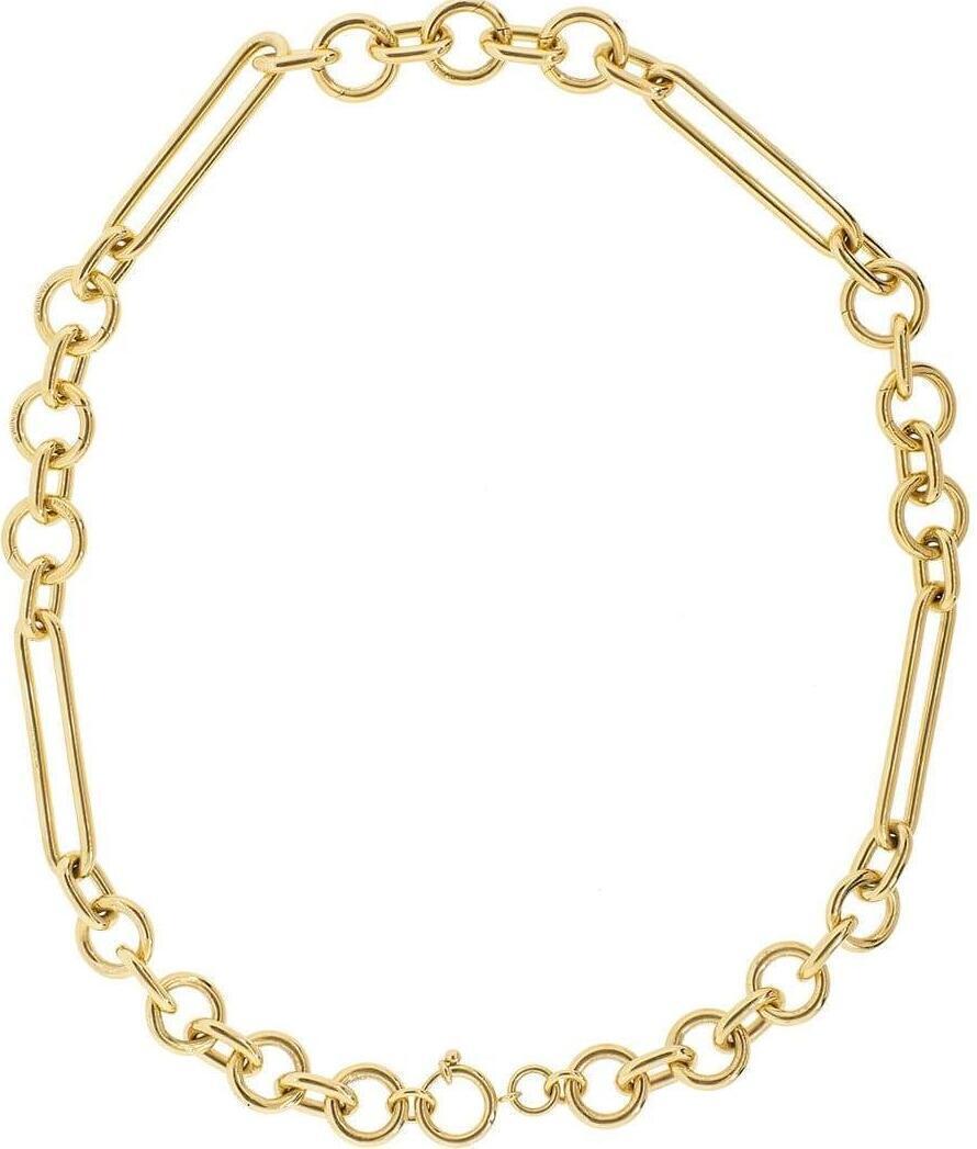 Clip Necklace (Yellow Gold, Oversized) | style