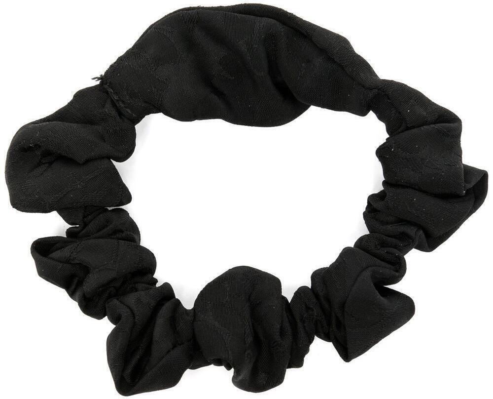 ganni scrunchie black