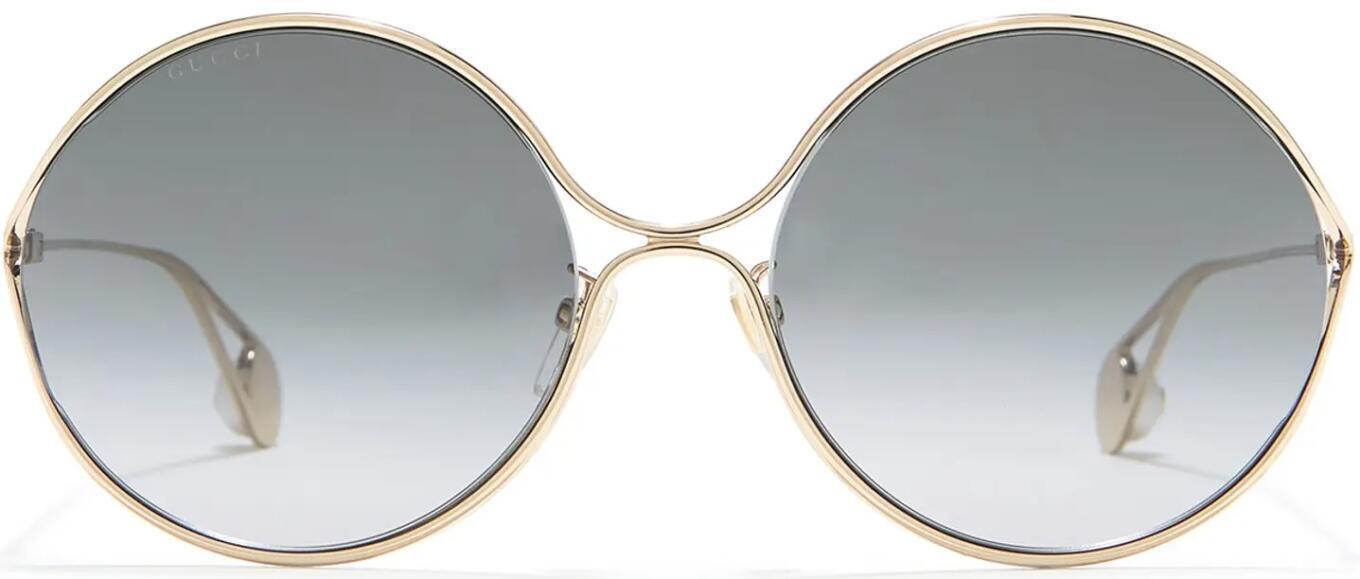 gucci sunglasses gold grey