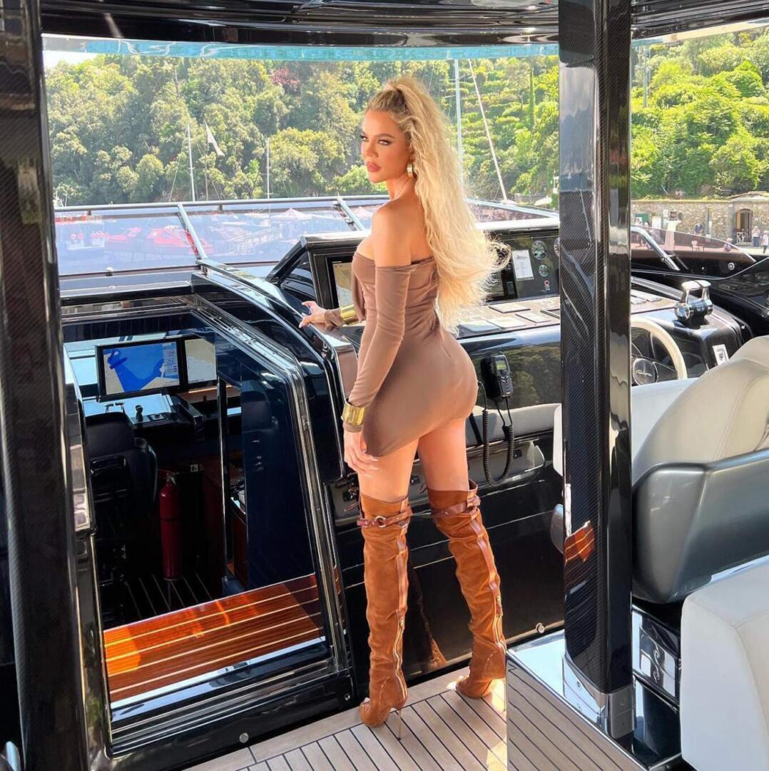 Khloe Kardashian - Portofino, Italy | Khloe Kardashian style