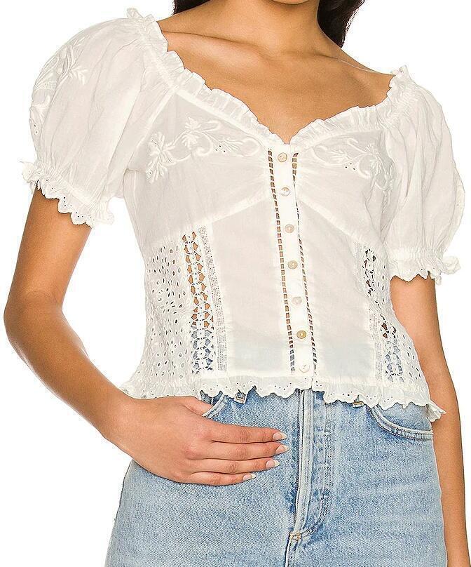Bryant Top (Antique White) | style