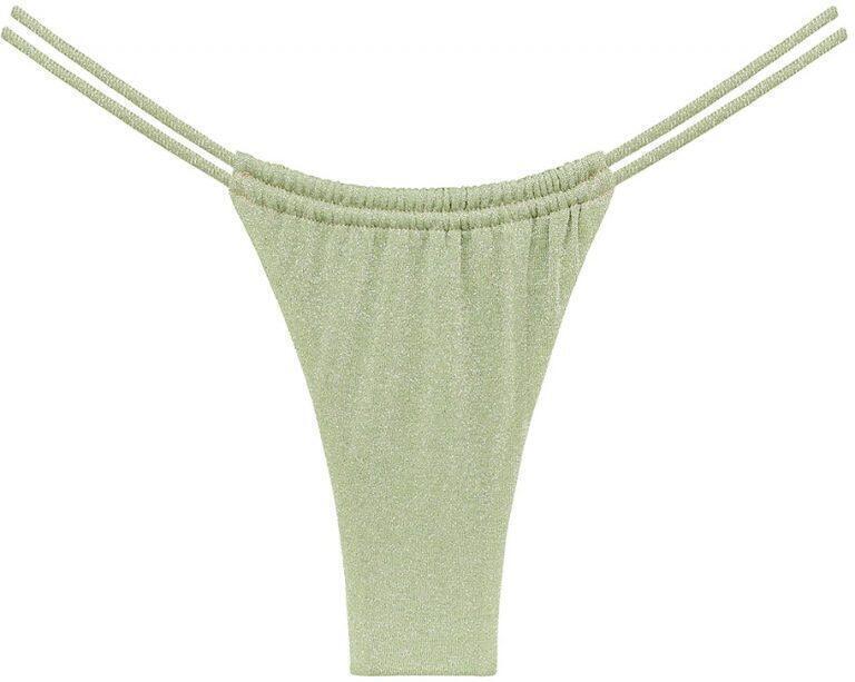 Brasil Bikini Bottom (Jade Sparkle) | style