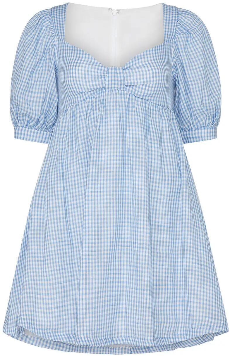 Mini Dress (Blue Gingham) | style