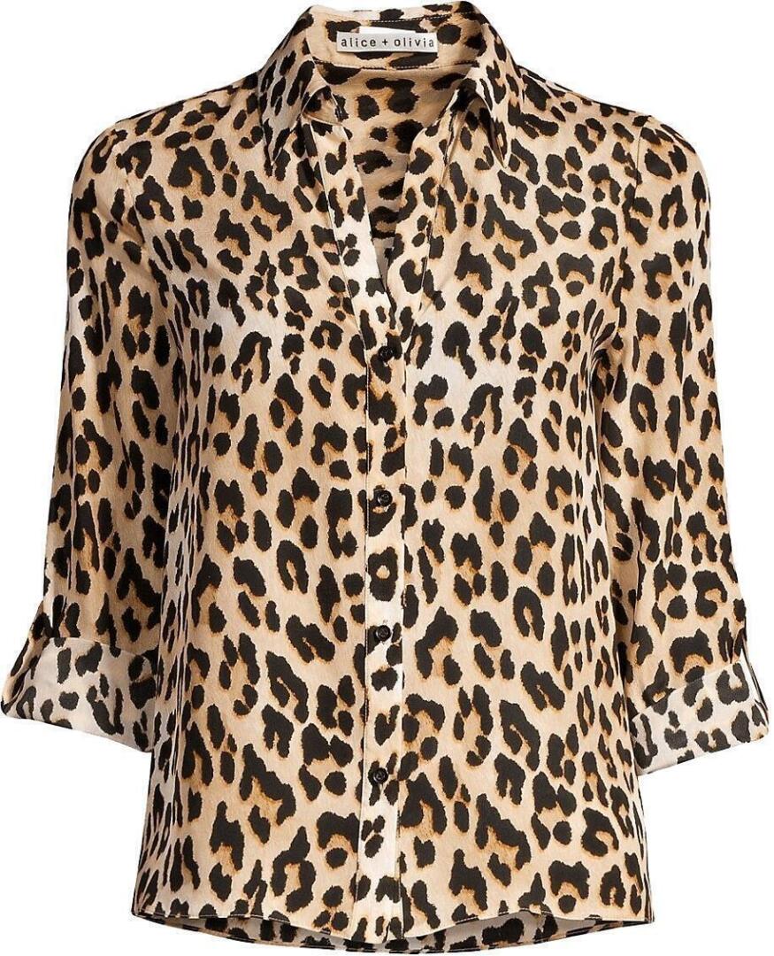 Eloise Blouse (Spotted Leopard) | style