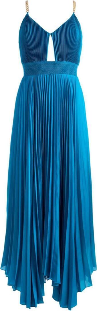 Gloria Maxi Dress (Ocean Blue) | style