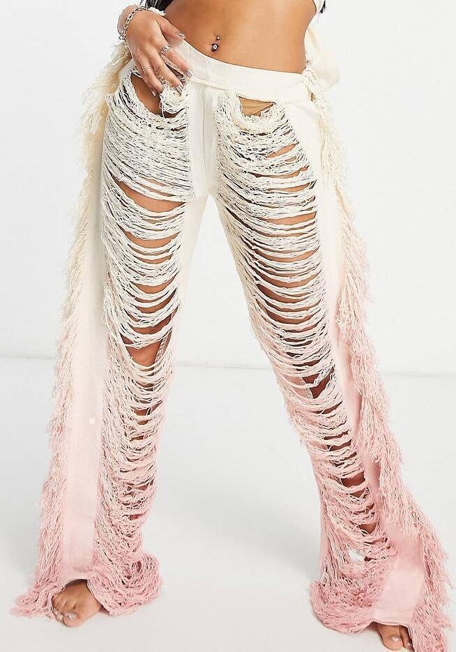 Pants (Cream Pink Ombre) | style