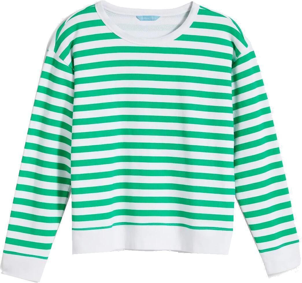 Kelsea Sweatshirt (Green Awning Stripe) | style
