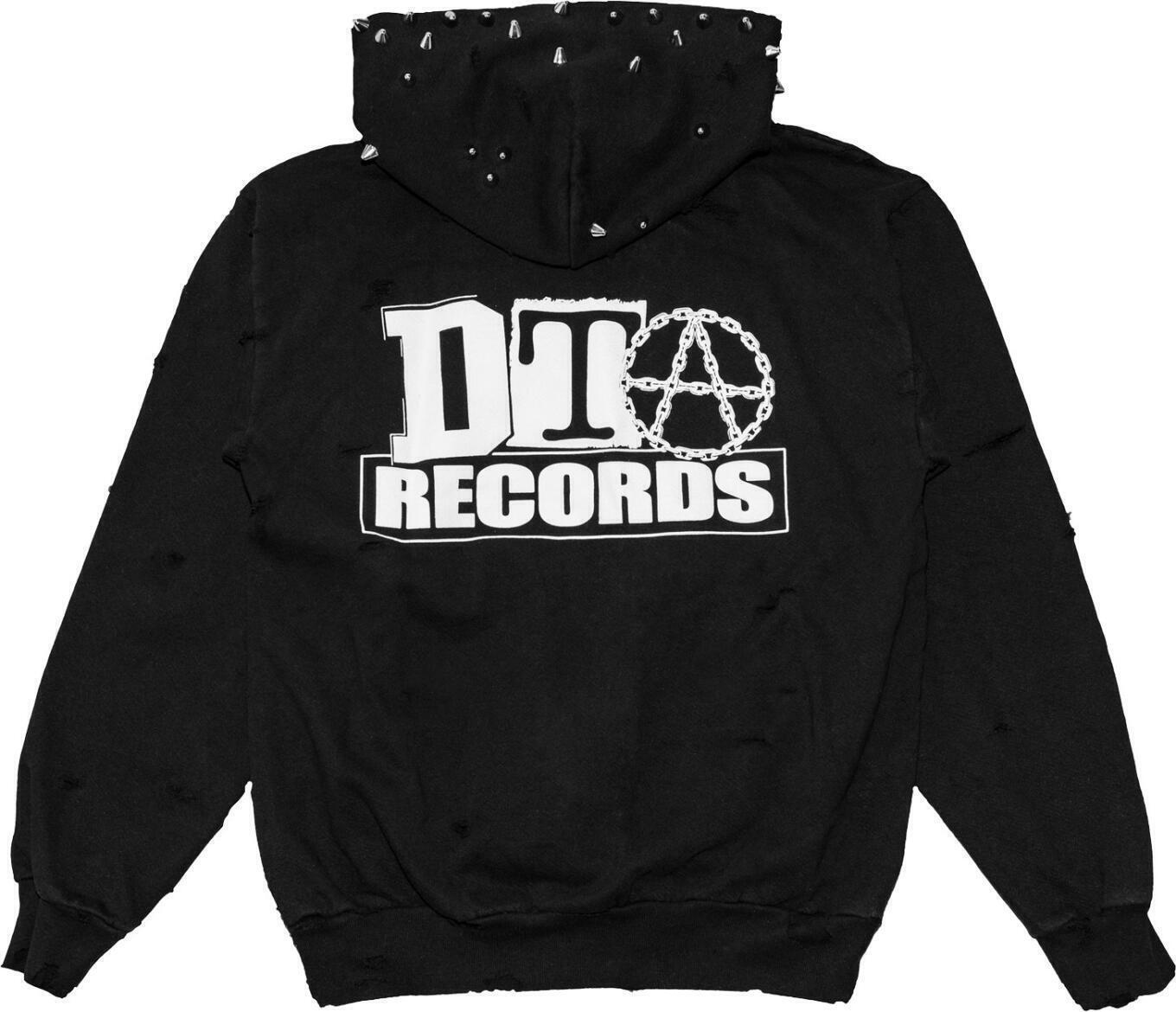 dtarecords hoodie black