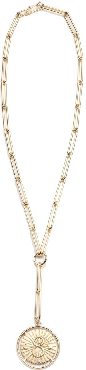 Heavy Open Belcher Chain Necklace (Yellow Gold) | style