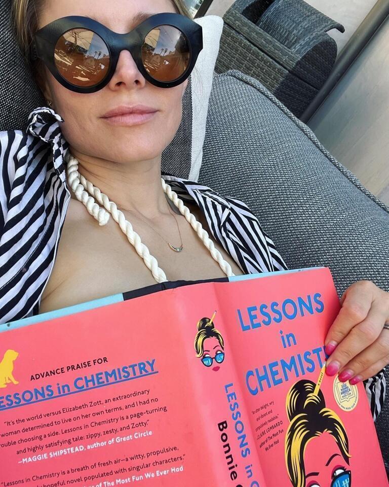 Kristen Bell - Instagram post | Lauren Conrad style