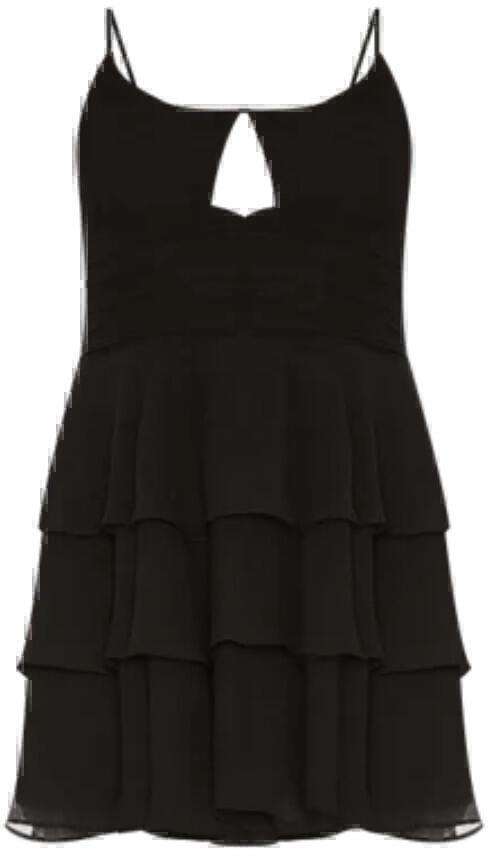 Ariana Mini Dress (Black) | style